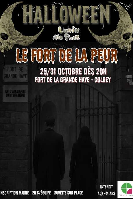 Soirée Halloween pour Adultes : le Fort de la peur Soirée Halloween pour Adultes : le Fort de la peur