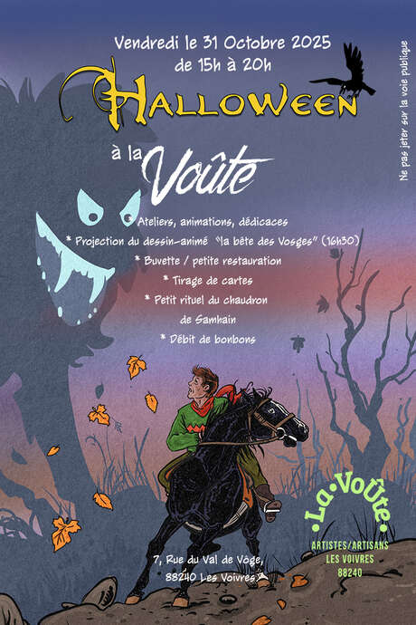 Halloween à La Voute