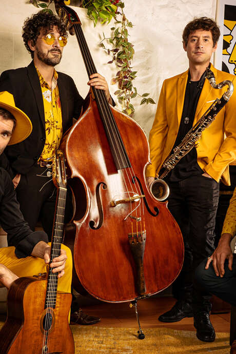 Café Jazz avec Les Fils Canouche - ''Les Pantophiles''