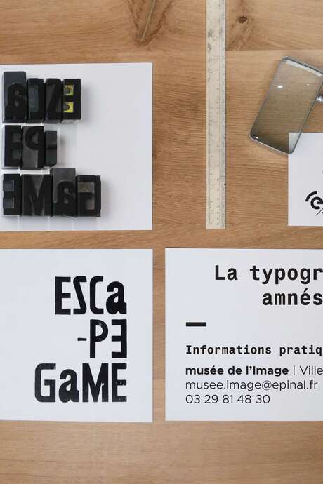 Escape Game de la typographe amnésique