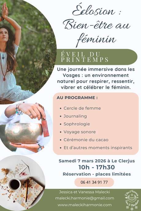 Eclosion: Bien-être au féminin
