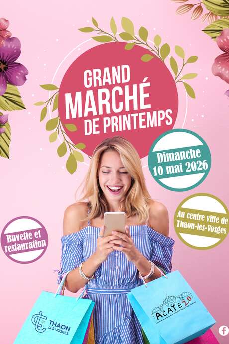 Le grand marché de Printemps