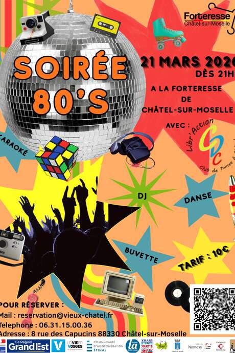 Soirée 80's