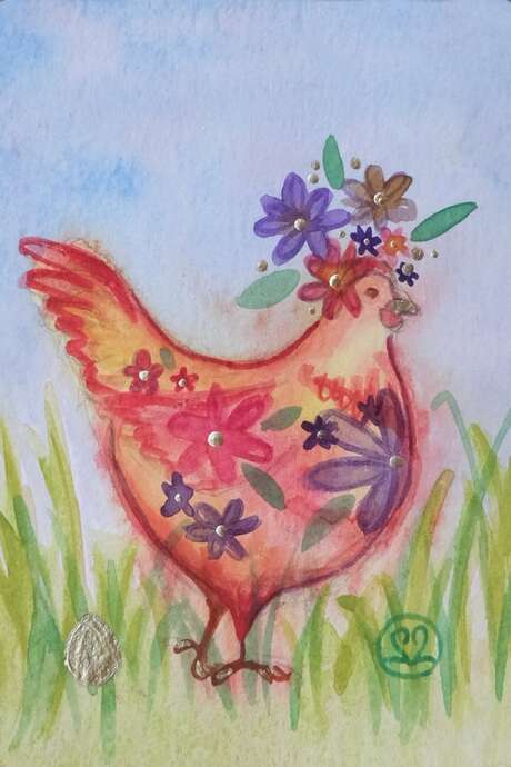 Atelier 'aquarelle intuitive de printemps'