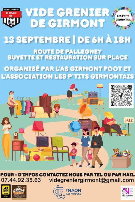 Vide Grenier de Girmont & fête patronale