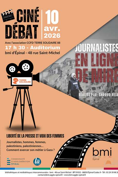 CINÉ-DÉBAT JOURNALISTES EN LIGNE  DE MIRE