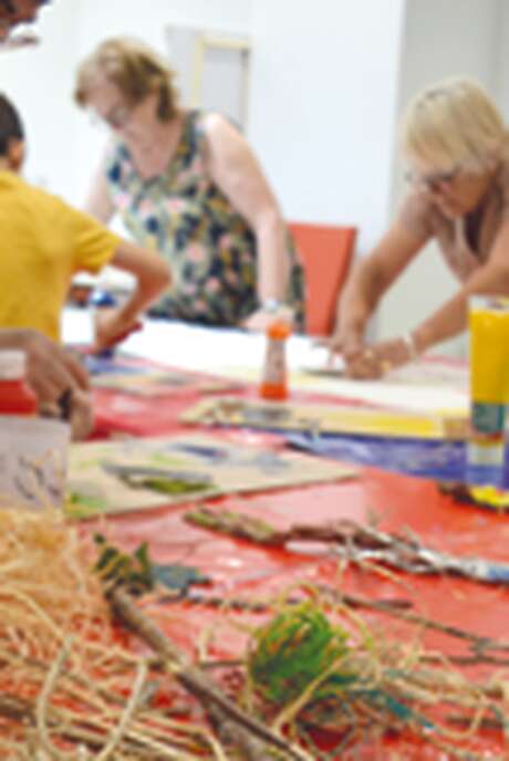 atelier créatif : impression végétale