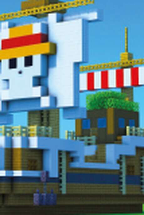 Minecraft © : crée ton bateau pirate façon  one piece ©