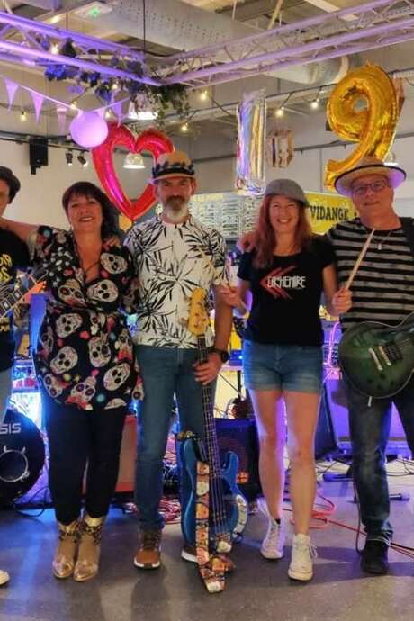 concert : rock'n roll gravel avec les blue peanuts