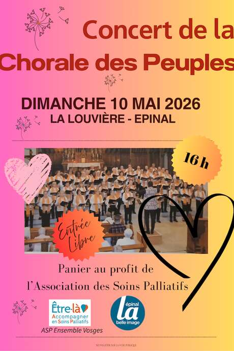 Concert de la Chorale des peuples