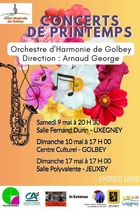 CONCERTS DE PRINTEMPS