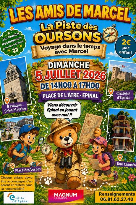Jeu 'La Piste des Oursons'