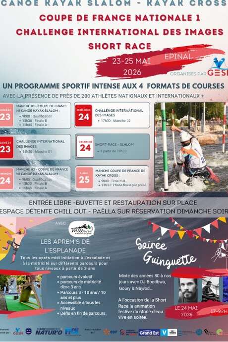 Coupe de France N1 - Canoé Kayak slalom - Kayak Cross
