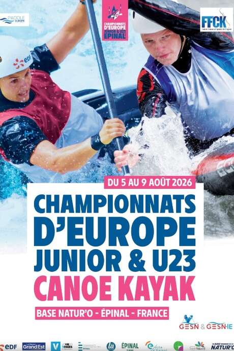 Chanpionnats d'Europe U18 & U23 - Canoé Kayak slalom - Kayak Cross