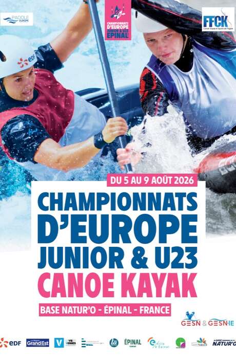 Chanpionnats d'Europe U18 & U23 - Canoé Kayak slalom - Kayak Cross