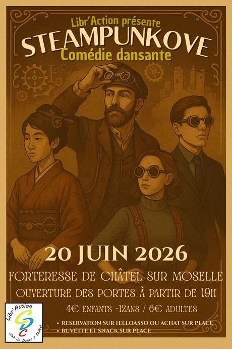 Gala Steampunkove Comédie Dansante