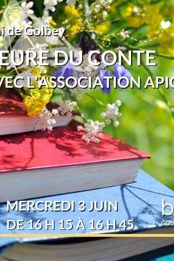 Heure du conte avec l'association APICOOL