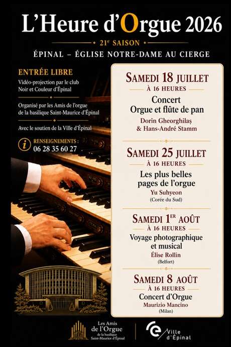 L’Heure d’0rgue 2026