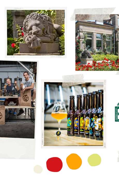 Excursion à Epinal Visite de la Maison Romaine et brasserie la fouillotte