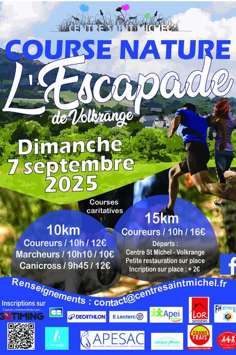 Course nature l'escapade de volkrange