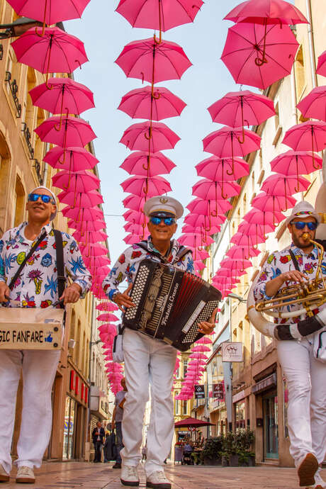 Rive et coeur de ville en fête