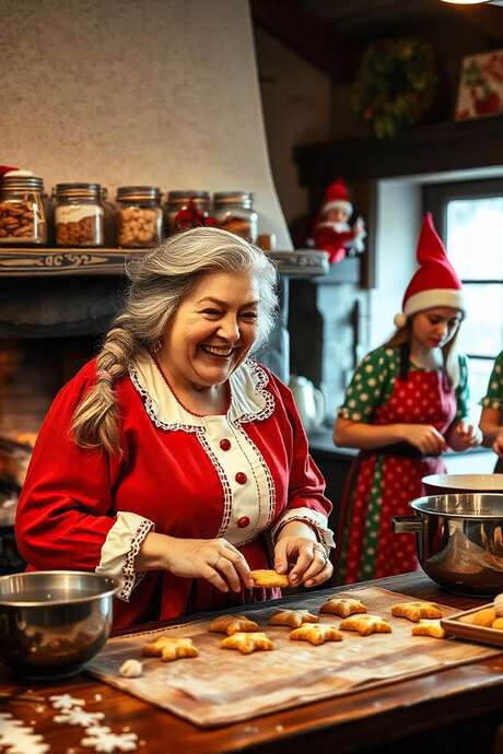 LE MYSTÈRE DES GÂTEAUX DE NOËL