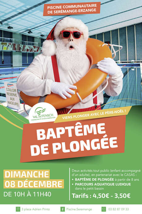 VIENS PLONGER AVEC LE PÈRE NOËL !