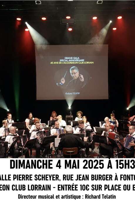 Concert de l’Accordéon Club Lorrain