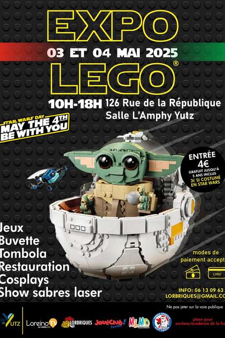 Exposition de LEGO avec Lorbriques
