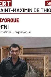 Récital d'orgue avec Paolo Oreni