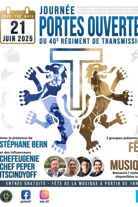 Journée porte ouverte au 40e Régiment de transmissions