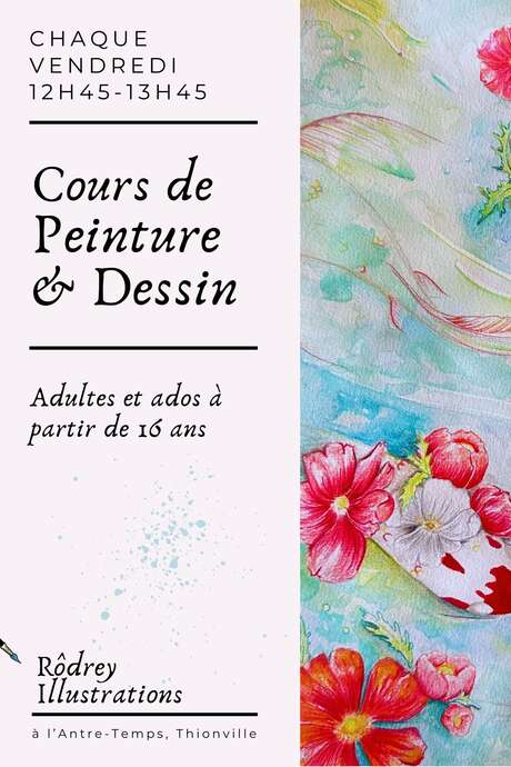 Cours Adultes Dessin et Aquarelle