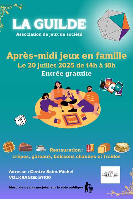 Après-Midi Jeux en Famille