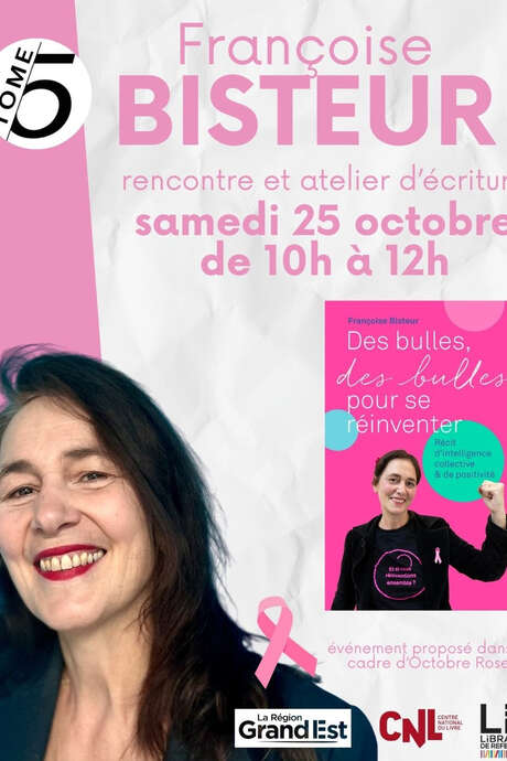 Rencontre et atelier d’écriture avec Françoise Bisteur