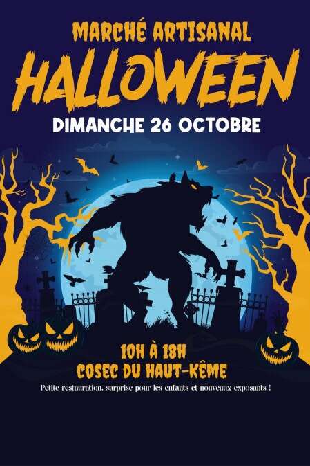 Marché d'Halloween