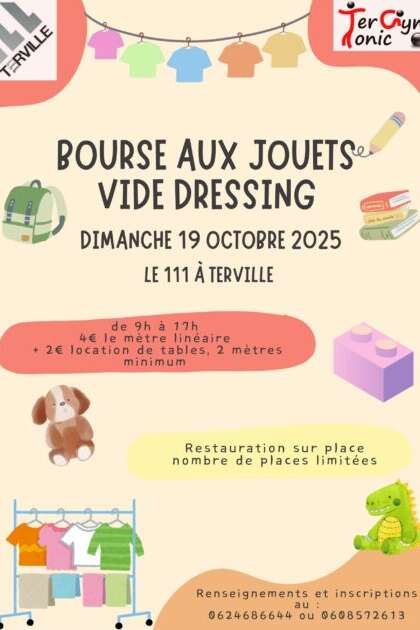 Bourse aux jouets et vide-dressing