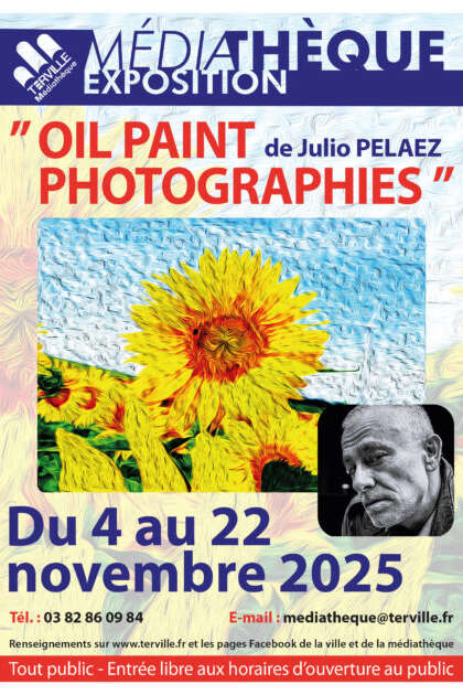 Exposition Oil paint photographies
