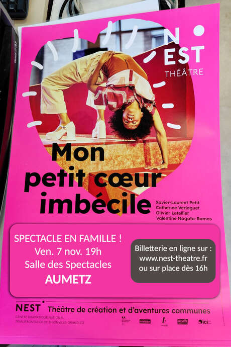 Spectacle Mon petit cœur imbécile