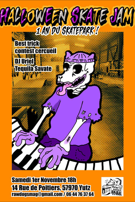 Premier anniversaire du Raw Dogs Park - Halloween Jam
