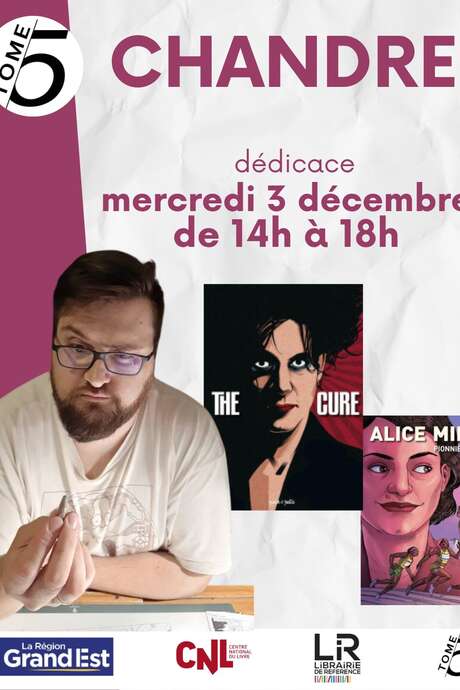 Dédicace avec Chandre