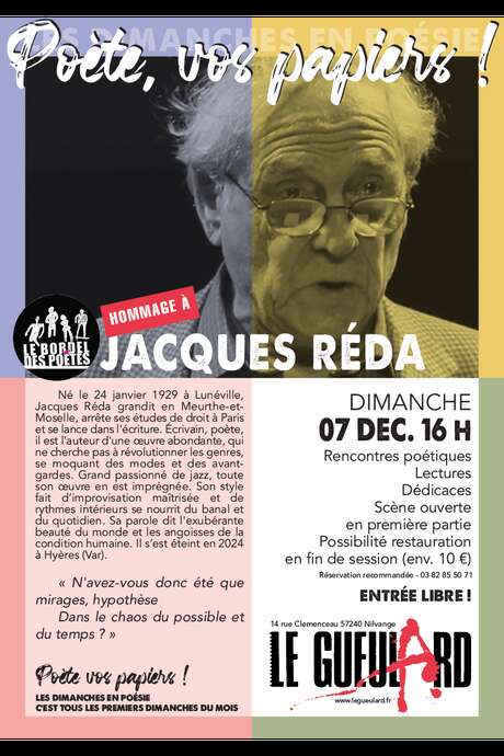 Les dimanches en poésie