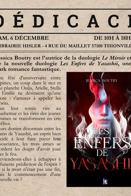 Dédicace Jessica Boutry