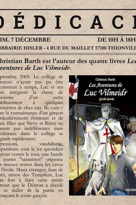 Dédicace Christian Barth