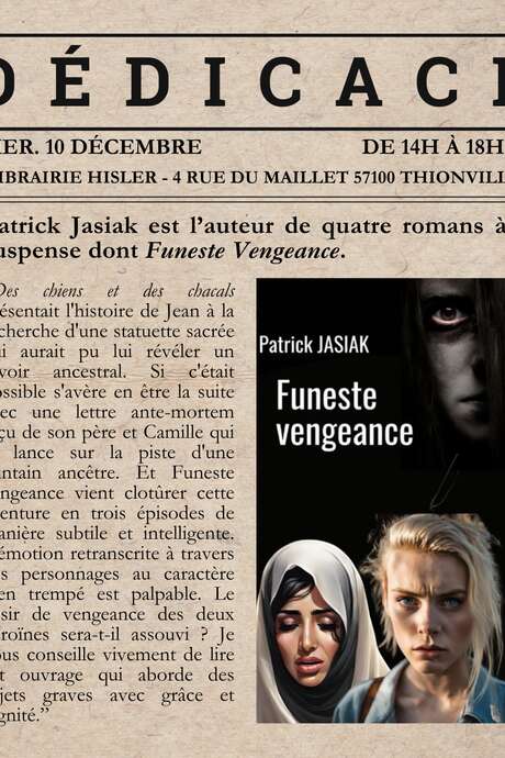 Dédicace Patrick Jasiak