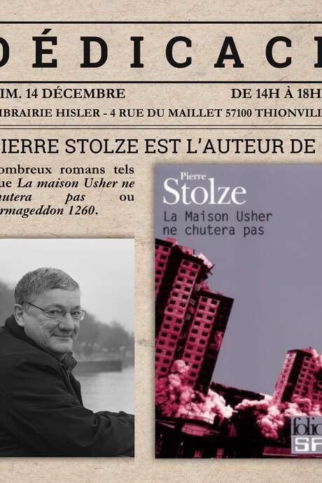 Dédicace Pierre Stolze