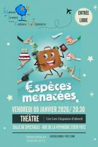 Théâtre Espèces menacées
