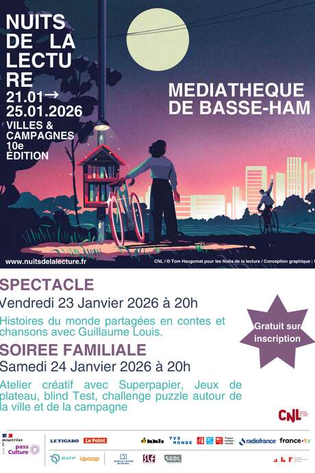 Soirée familiale des nuits de la lecture