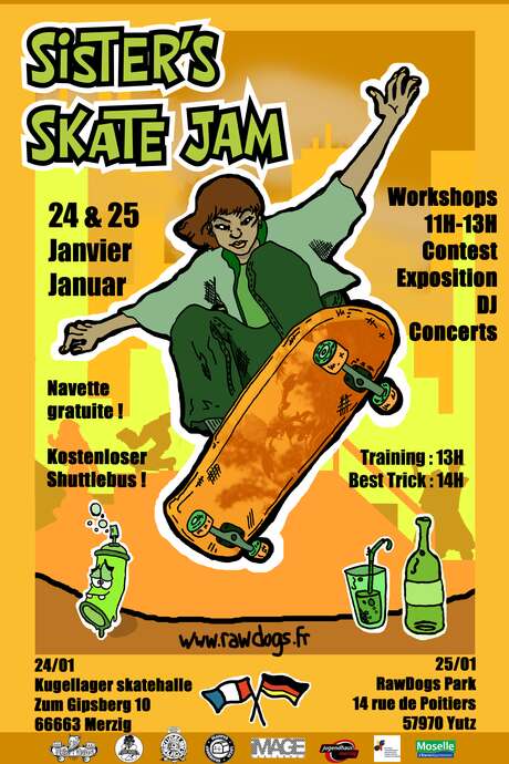 Sister's skate jam