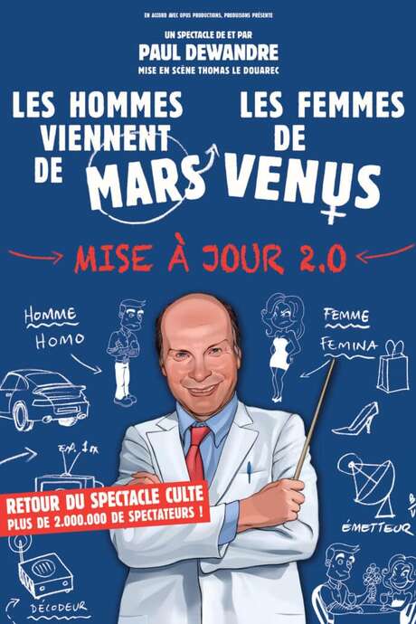 Les hommes viennent de Mars, les femmes de Vénus 2.0
