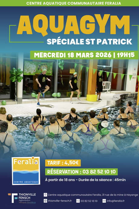 Spezielle Wassergymnastik zum St. Patrick's Day